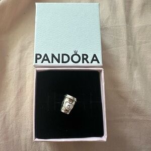 Pandora Take a Break Coffee Cup Charm